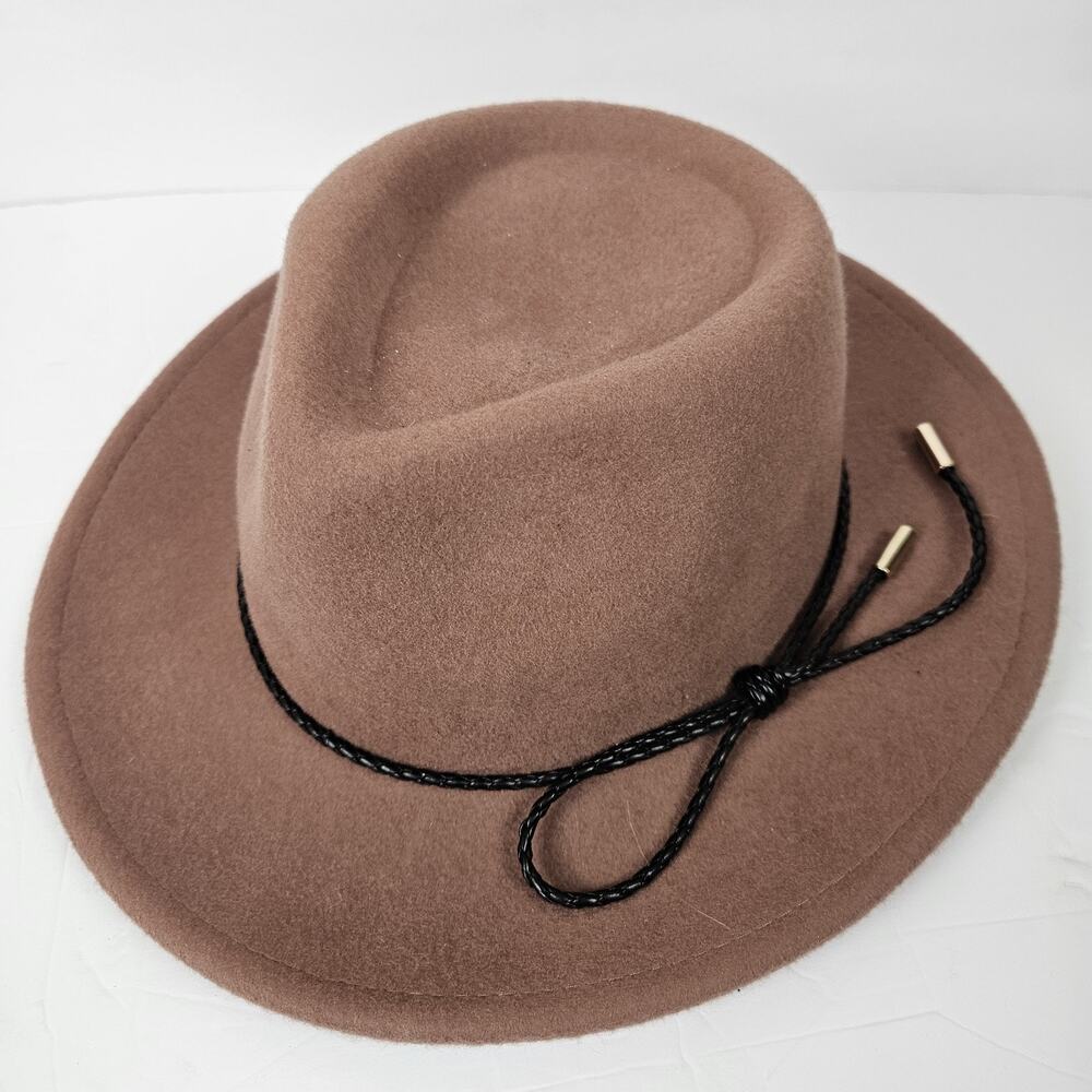 Summer & Rose wool fedora Women's One Size Brown